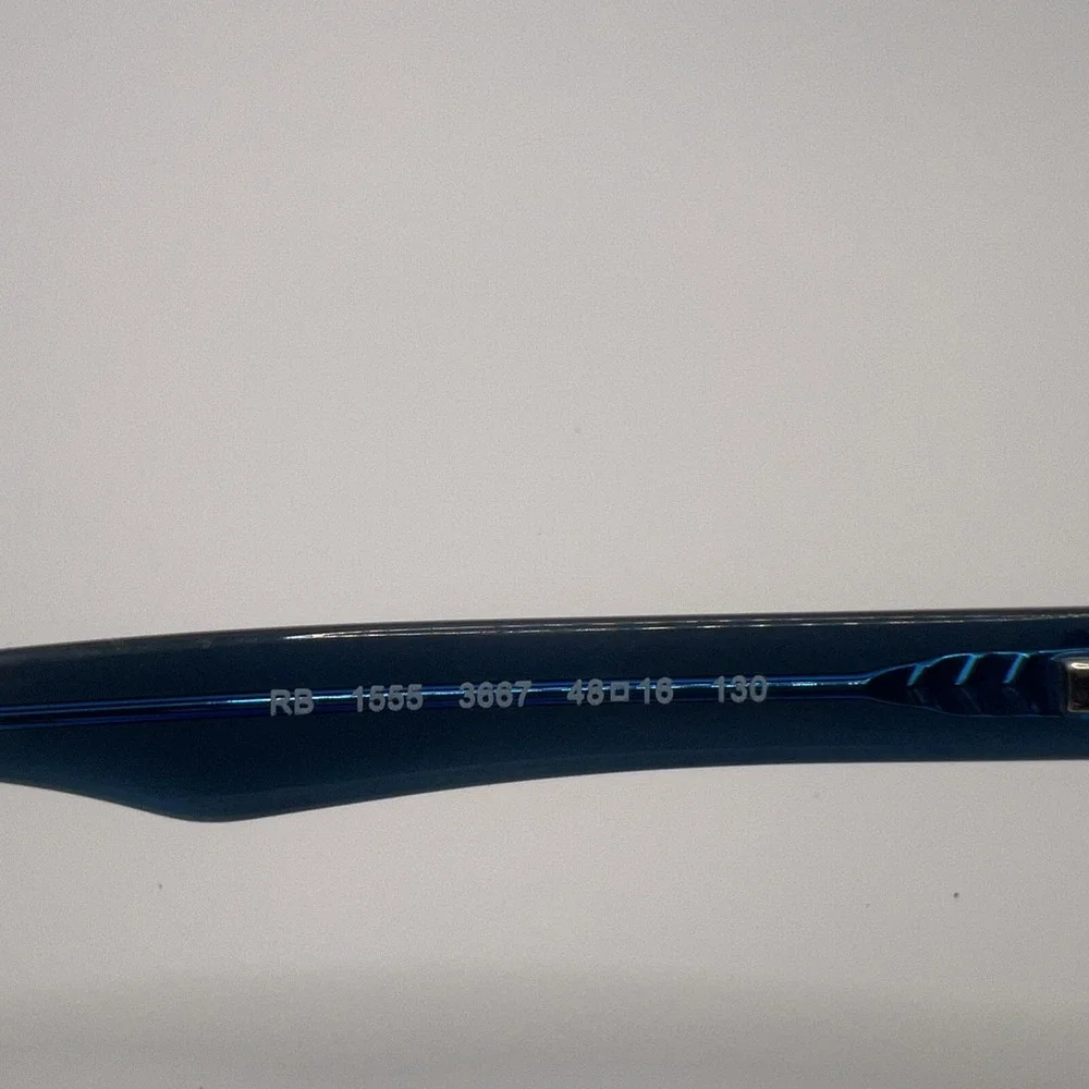 Ray-Ban RB 1555 3667 Eyeglasses Youth Blue Full Rim 46-16-130 Frames Only